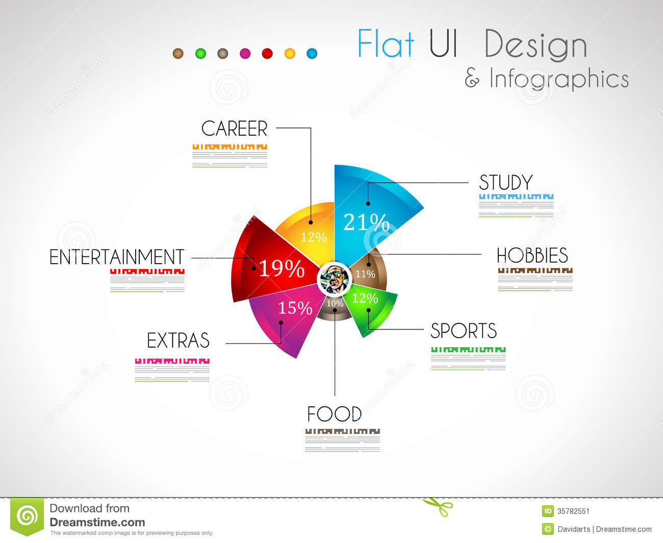 Modern Graphic Design Table Template