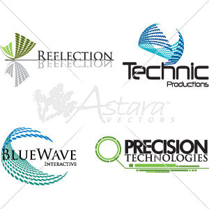 Modern Tech Logos
