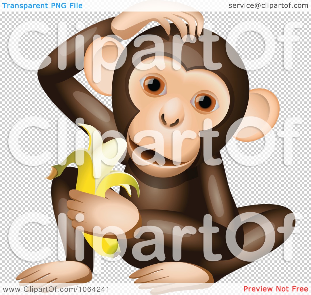 Monkey Face Clip Art