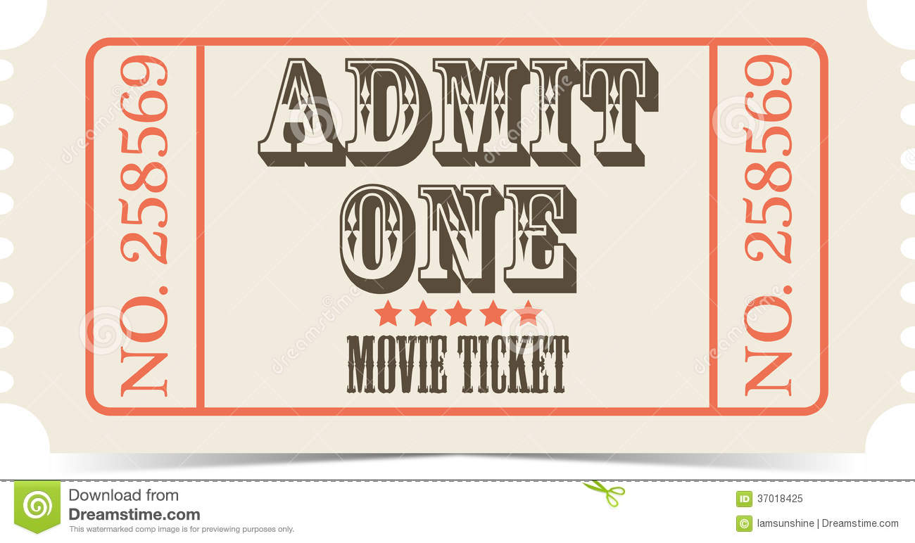 Movie Tickets Vector