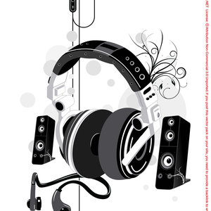 Music Speakers Vector