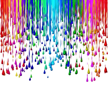 Paint Drops Graphic Design