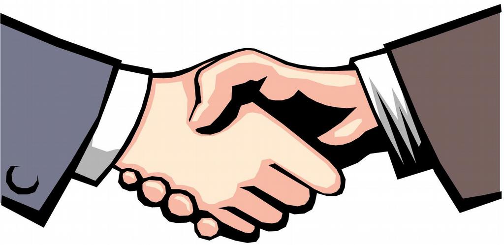 Person Shaking Hands Clip Art