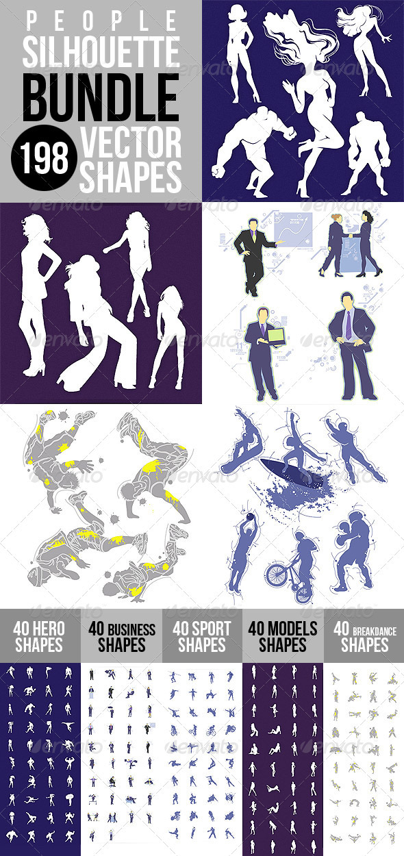 Person Shape Silhouette Person Shape Silhouette