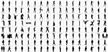 Person Silhouette Photoshop Shape