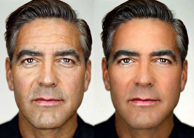 Photoshop Celebrities Before and After