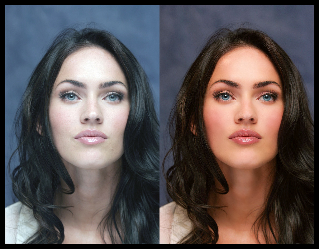 Photoshop Celebrities Before and After