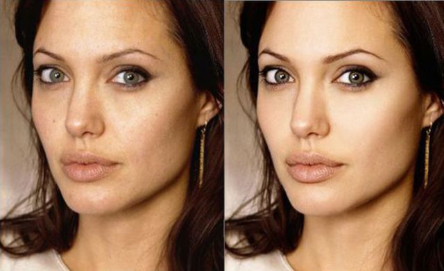 Photoshop Celebrities Before and After