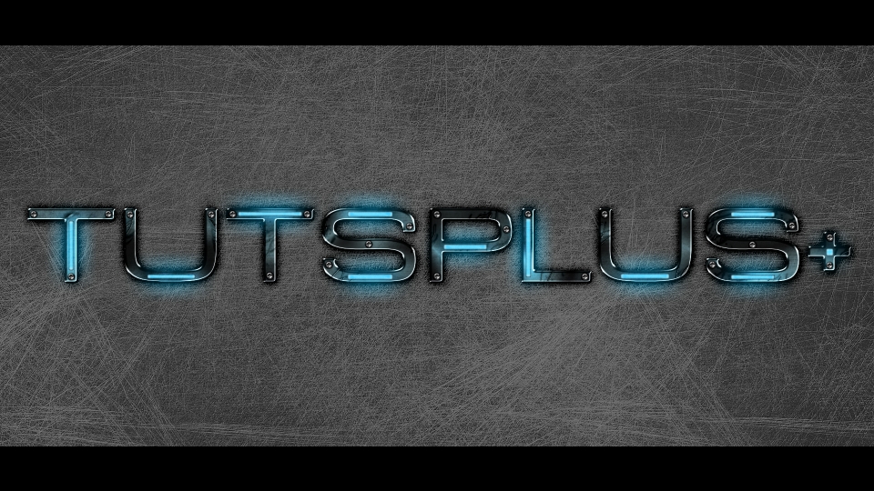 Photoshop Tutorials Metal Text Effect