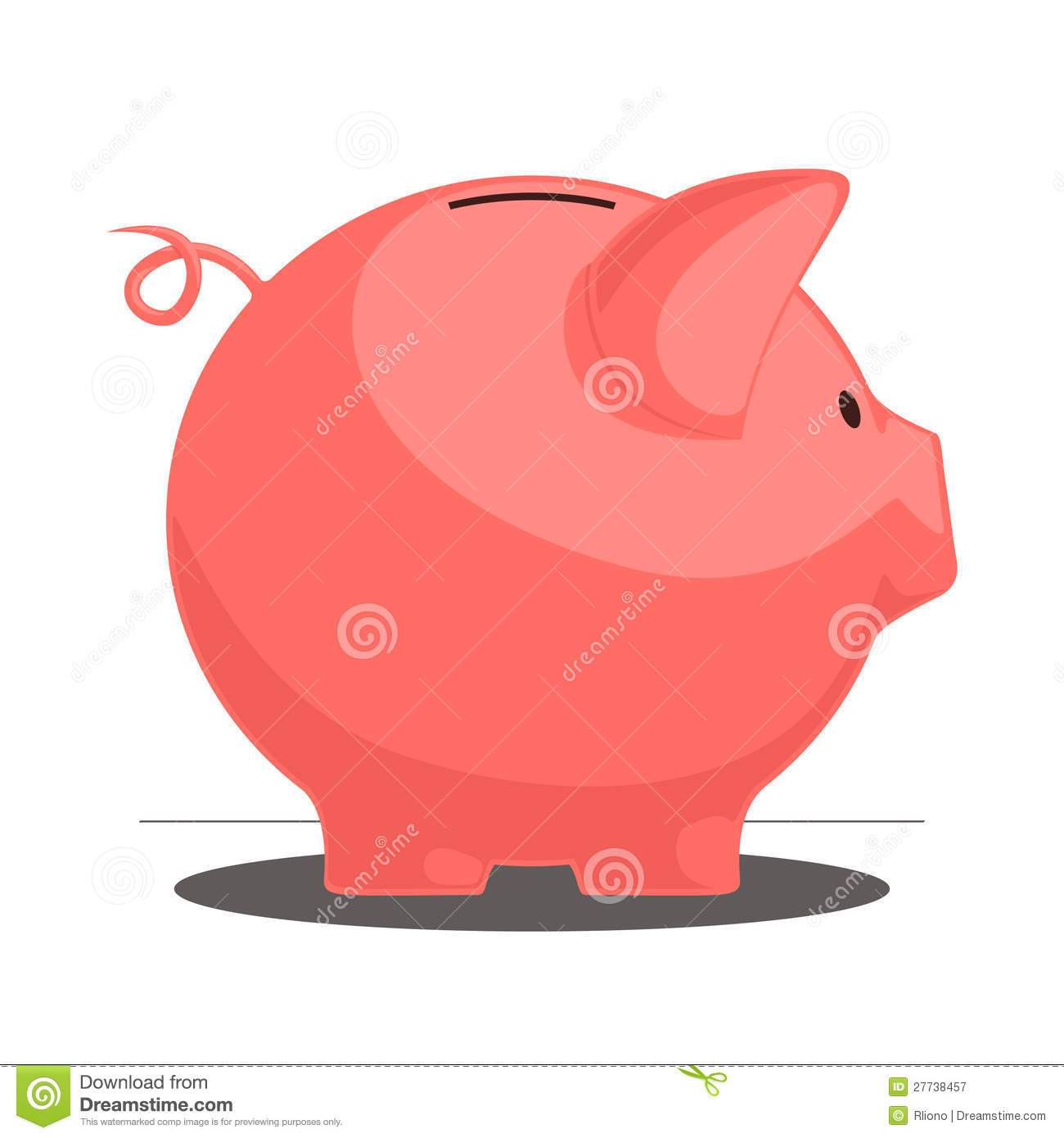 Piggy Bank Vector