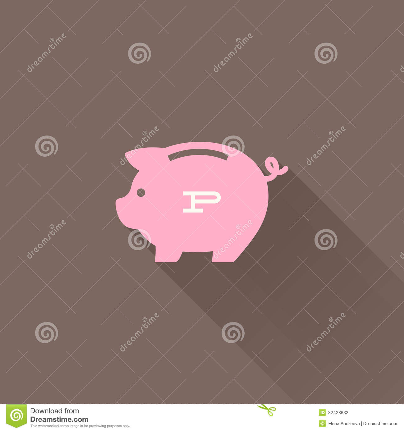 Piggy Bank Vector