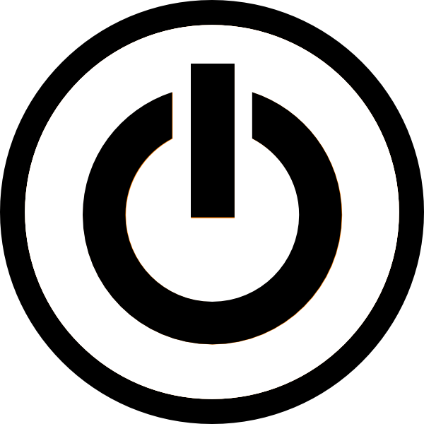 11 Vector Power Button Icon Images