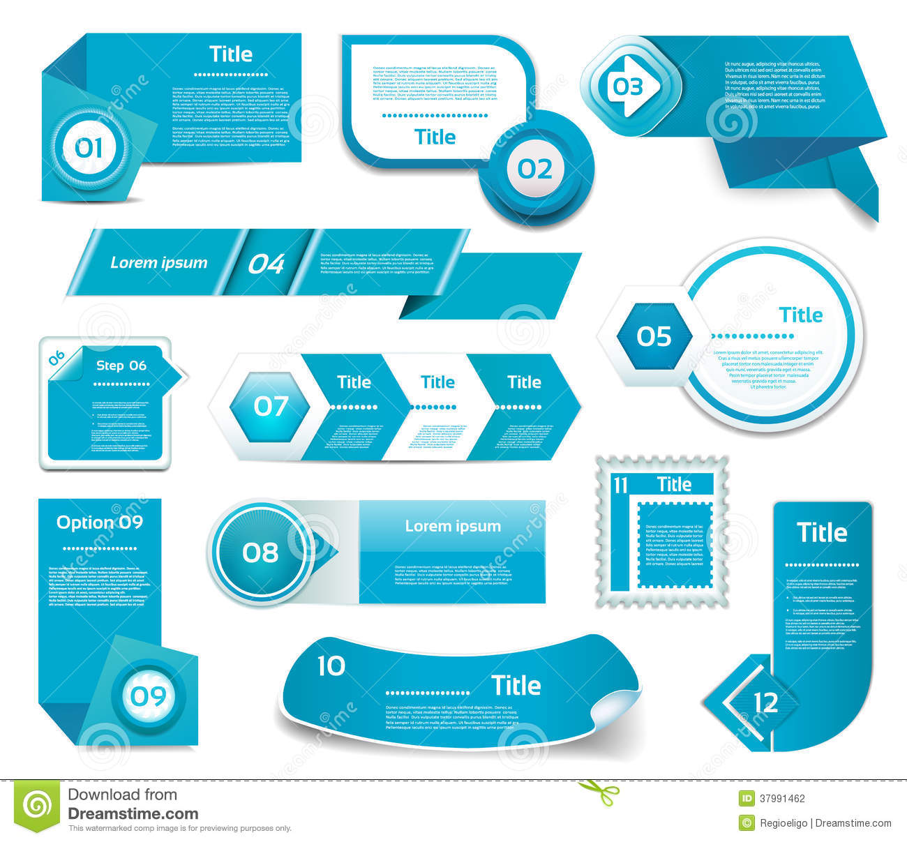 Progress Icons Vector