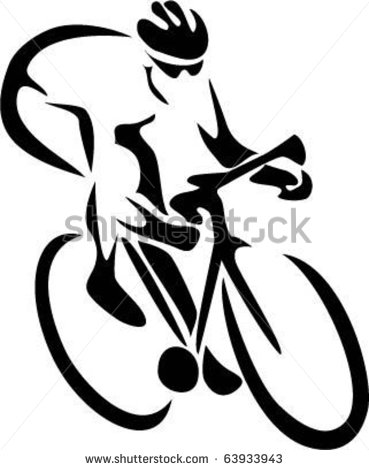 Road Bicycle Vector Clip Art