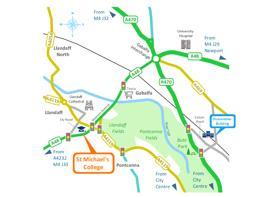 8 Business Road Map Infographic Images