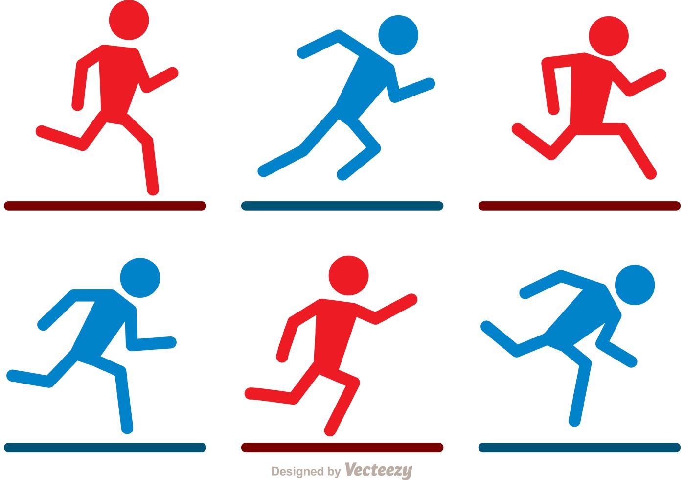 Running Stick Figure Icon