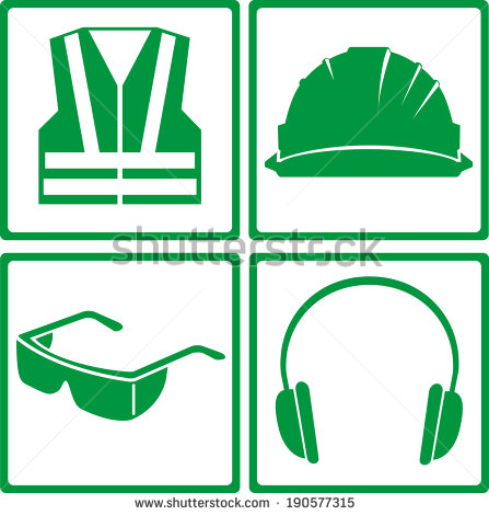 Safety Glasses Icon Vector