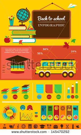 School Infographic Icons