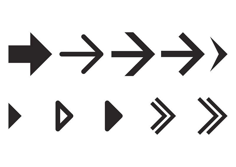 Simple Vector Arrow Icon