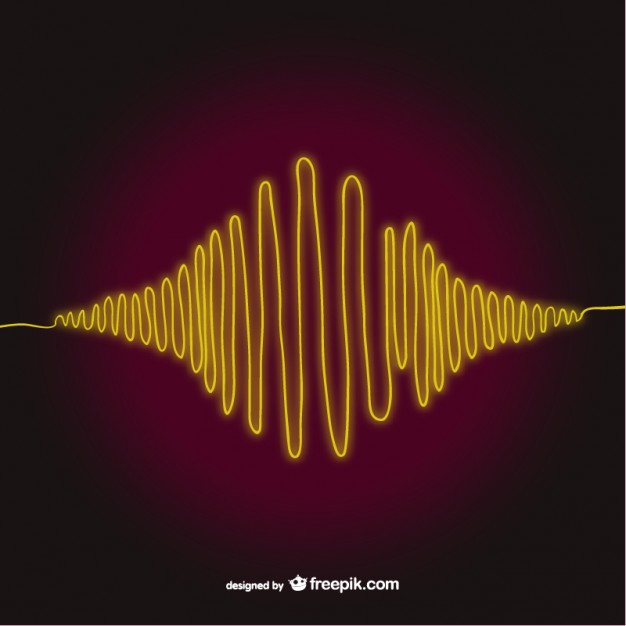 Sound Wave Vector Art