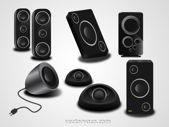 11 Audio Speaker Vector Images