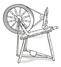 Spinning Wheel Clip Art Vector