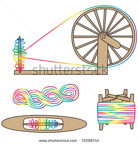 Spinning Wheel Clip Art