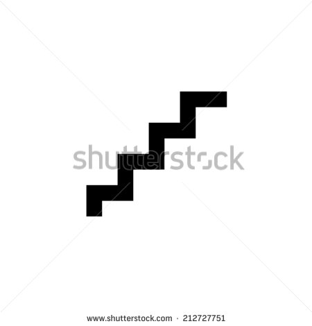 Stairs Vector Icon