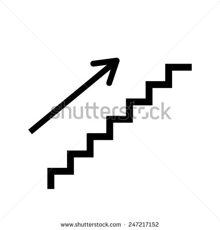 Stairs Vector Icon