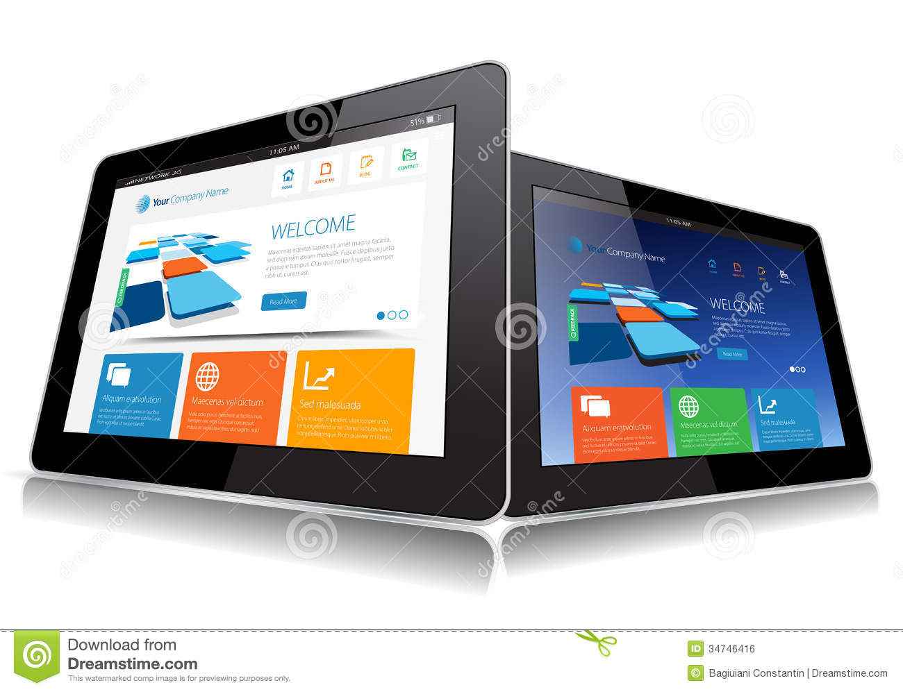 Tablet Vector