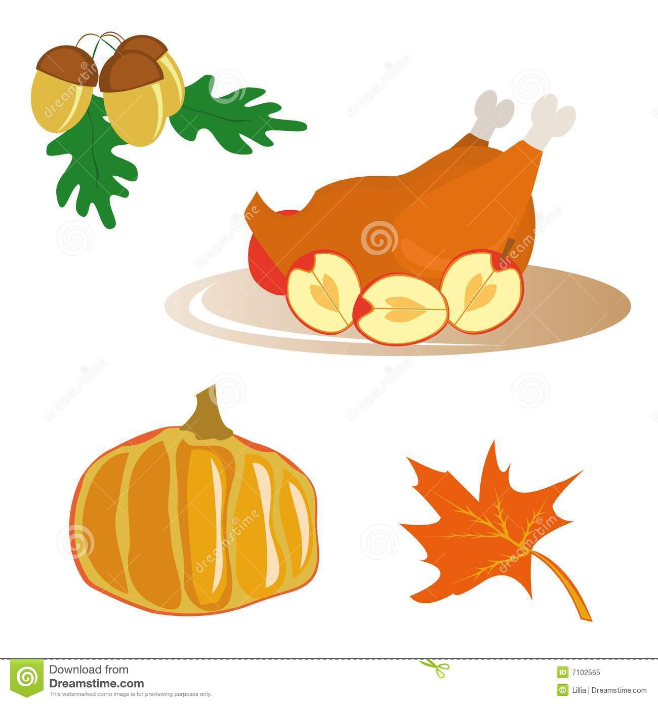 Thanksgiving Turkey Icons Free