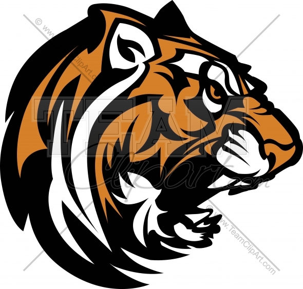 Tiger Mascot Clip Art