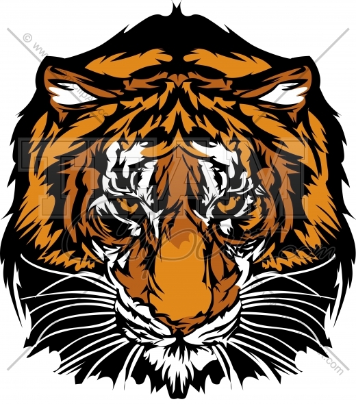 Tiger Mascot Clip Art