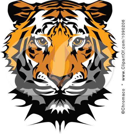 Tiger Mascot Clip Art