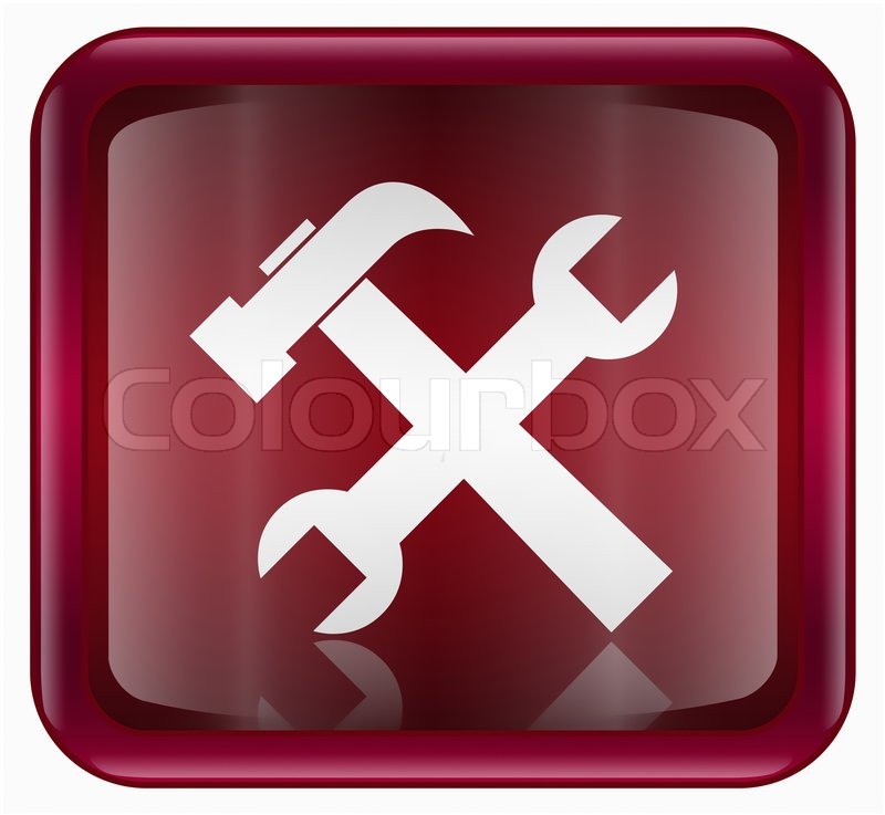 Tools Icon Red