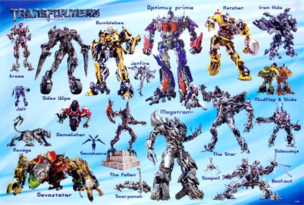 Transformers Autobots Vs. Decepticons