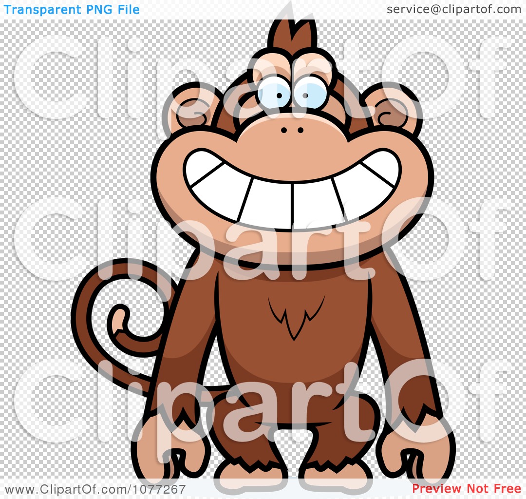 Transparent Monkey Clip Art