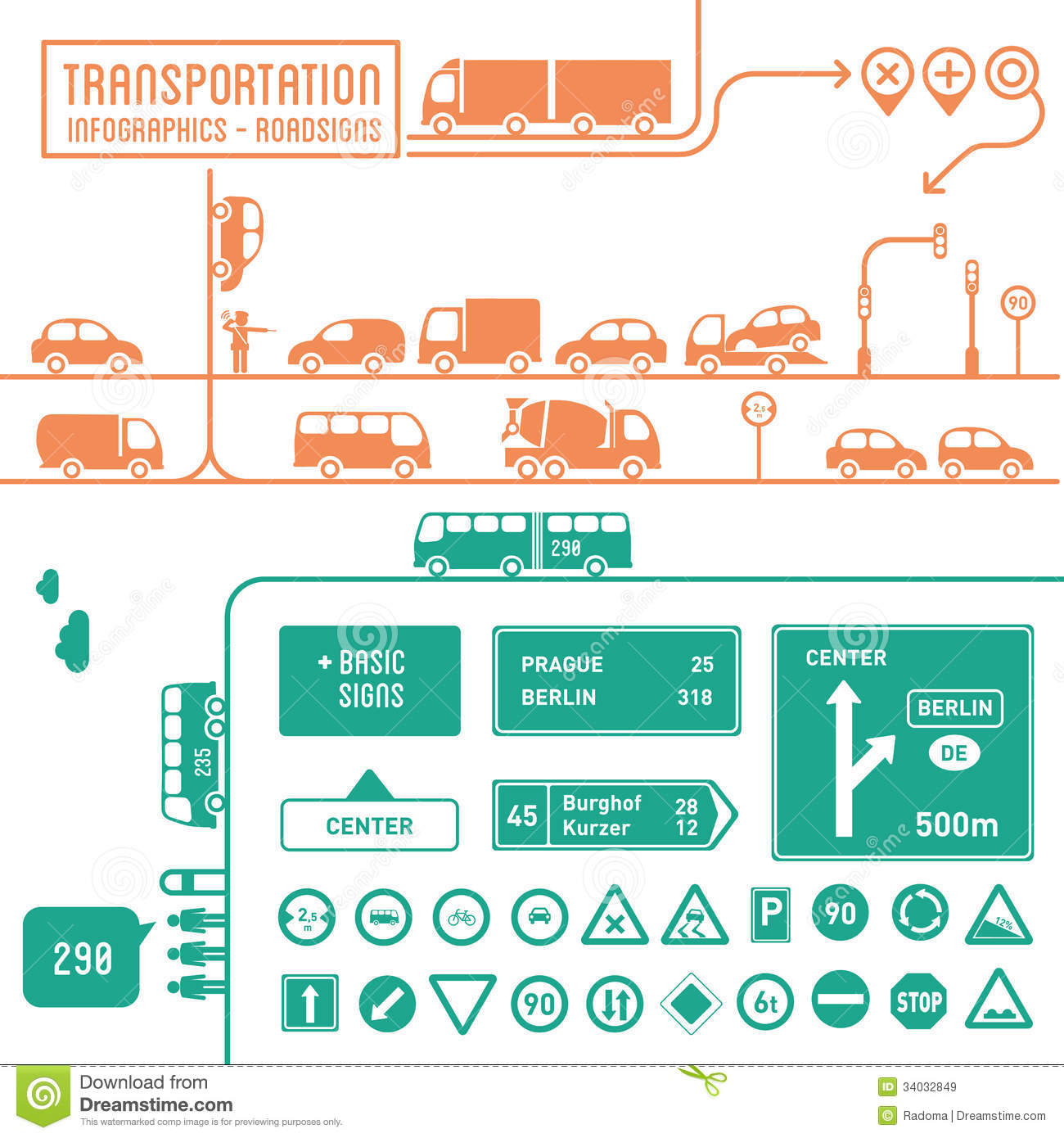 Transportation Infographic