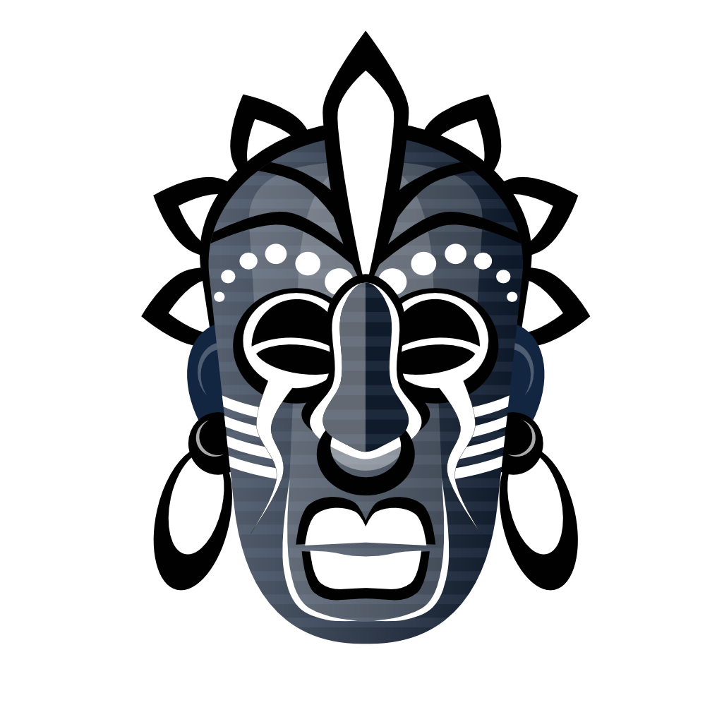 Tribal Mask Clip Art