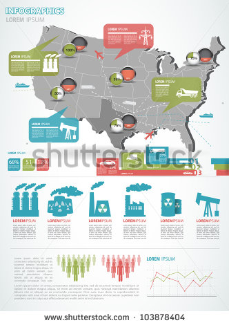 United States Map Vector Graphic