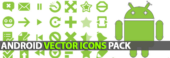 Vector Android Icons Pack