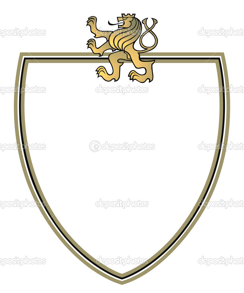 Vector Lion Crest