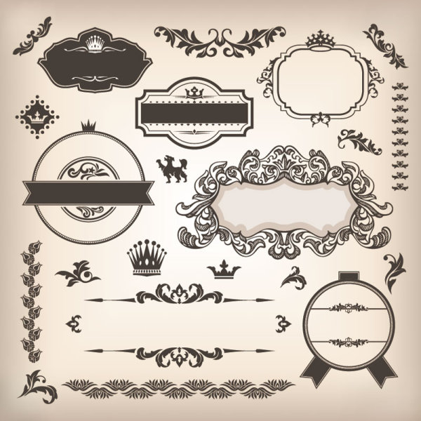 7 Photos of Free Vintage Vector Label Templates