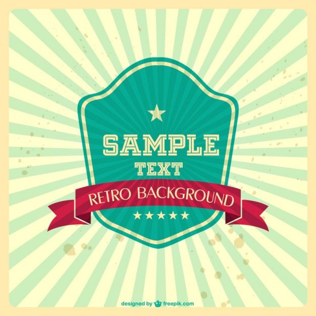 Vintage Badge Vector Templates