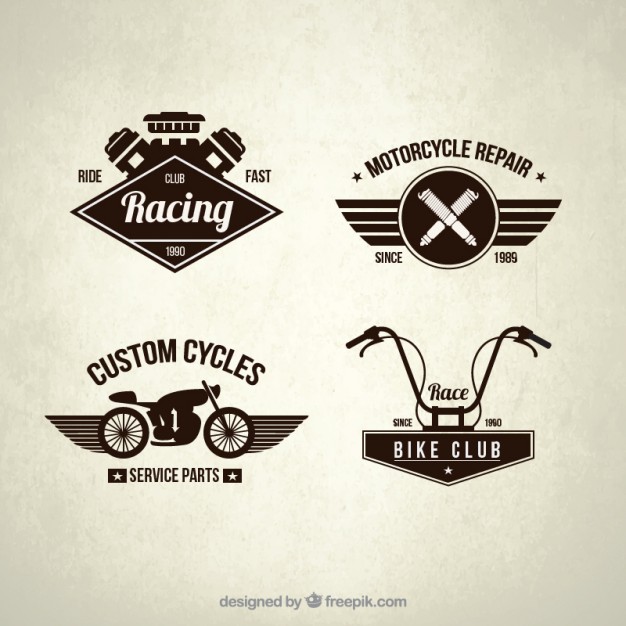 Vintage Bike Badges