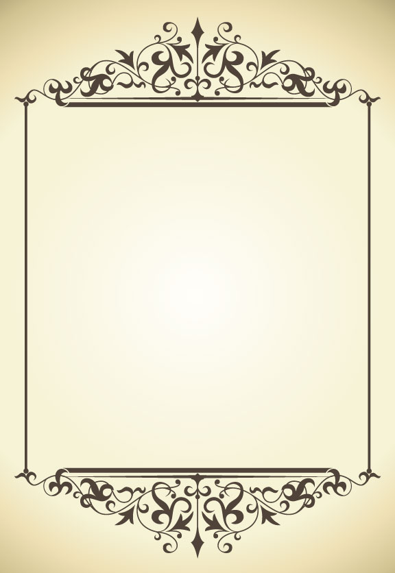 Vintage Borders and Frames Vectors