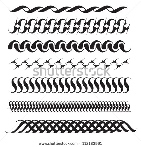 Vintage Clip Art Borders Lines