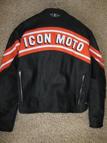 Vintage Flat Track Leather Jacket