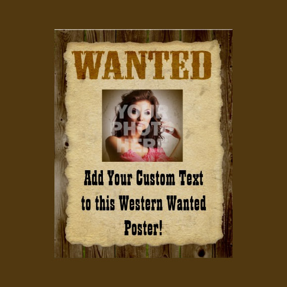 Free wanted poster template