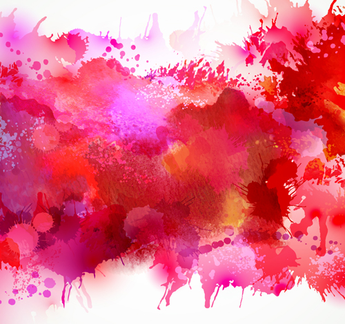 Watercolor Splash Vector Free